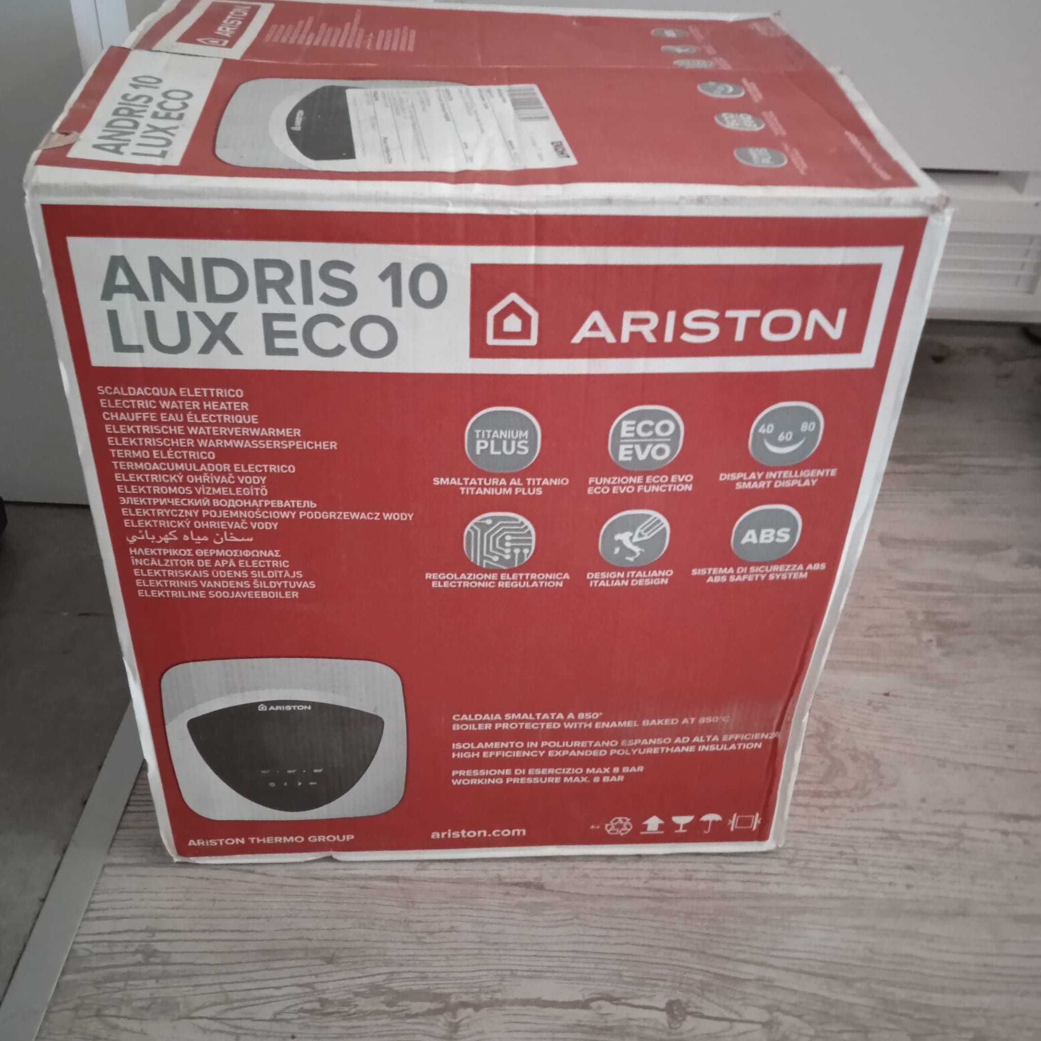 Електрически бойлер Ariston Andris 10 Lux Eco