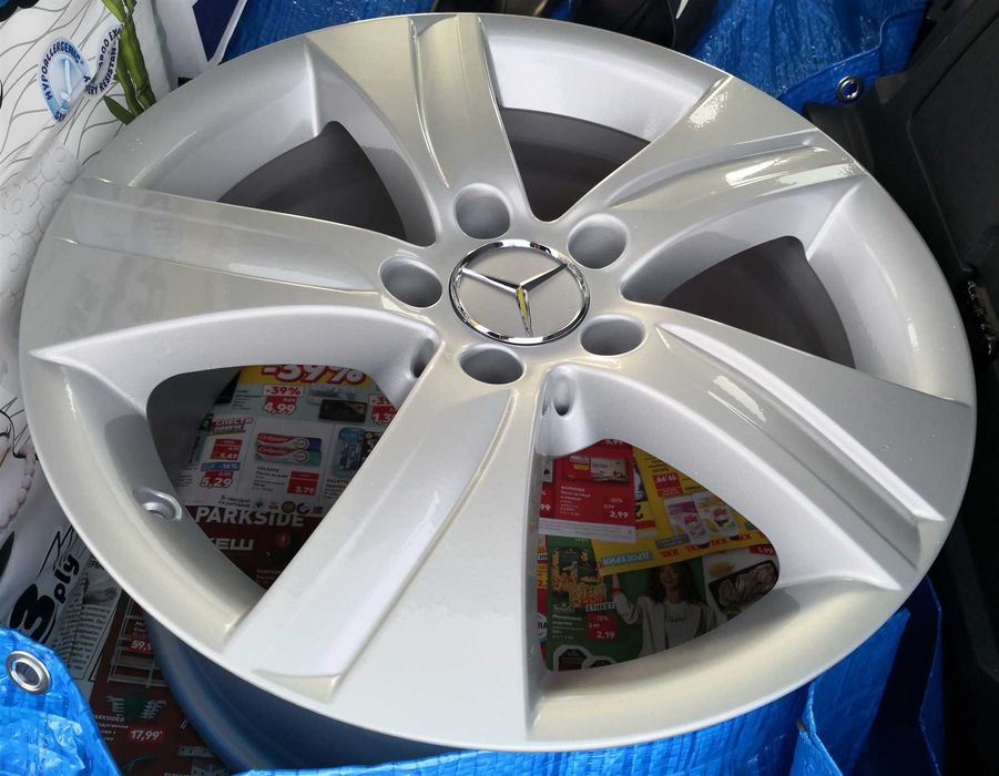 Четири броя оригинални джанти Mercedes 17” 5х112