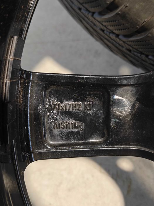 Roti/Jante 17 cu anvelope de iarna 225/55R17 BMW X1 X2 MINI 7J ET 47