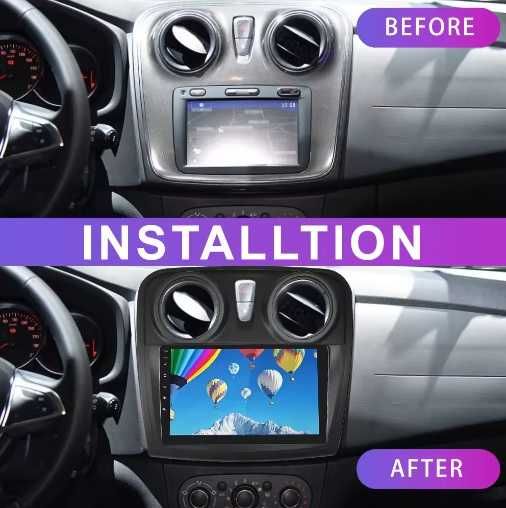 Dvd Auto Dacia Logan, Duster, Sandero 2012-2020 Android 1g+16g