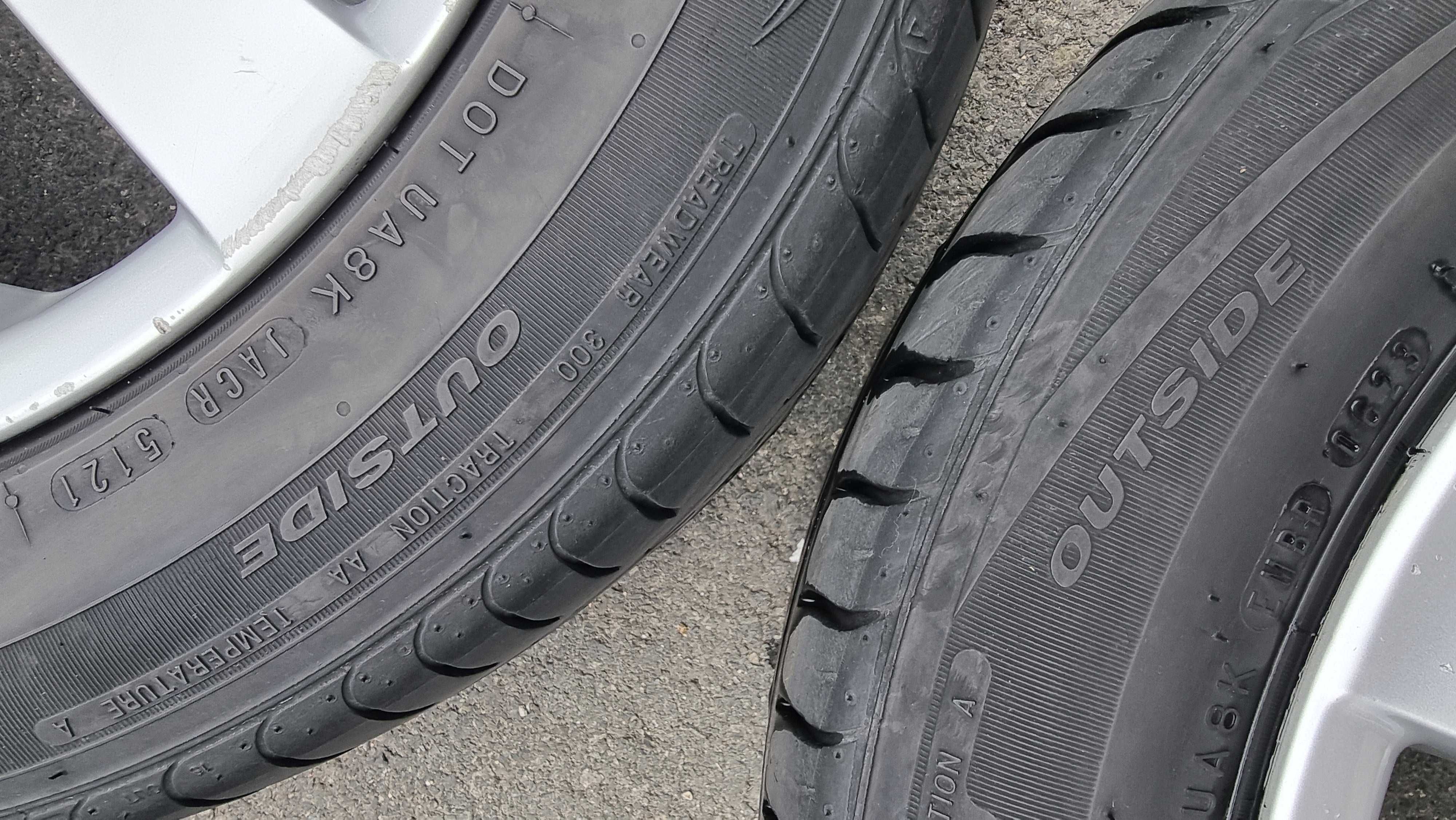 Джанти 5х112, 16 цола с гуми 205 55 16 за  VW, Audi, Фолксваген, Ауди
