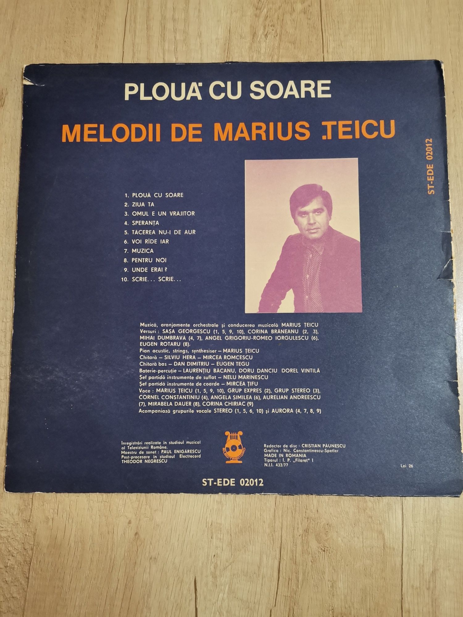 Discuri vinil muzica internațională și românească