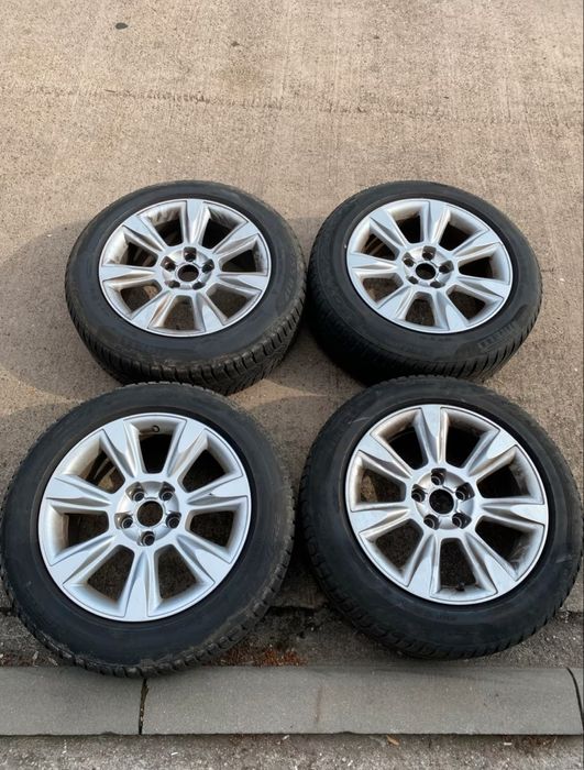 Jante 5x112 r17 cu anvelope iarna 225.55.17