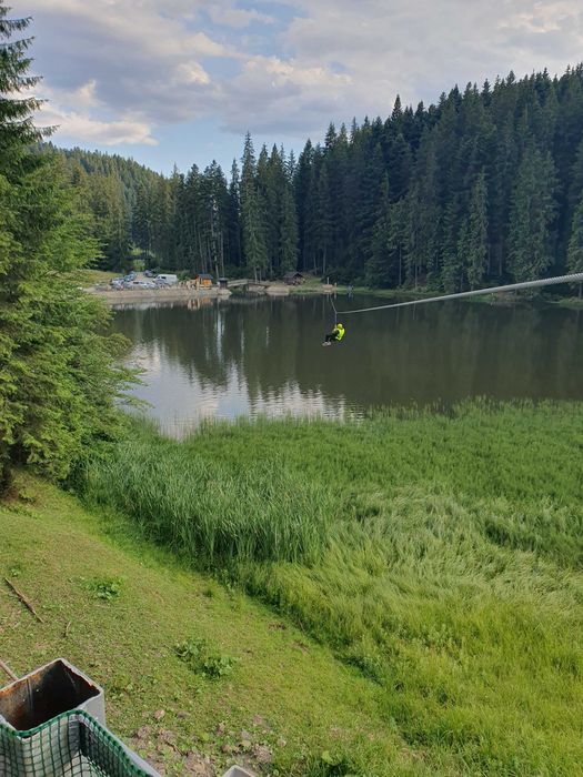 Montaj tiroliana profesionala