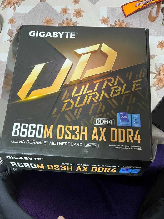 Placa de baz gigabite b660m ds3h ddr4