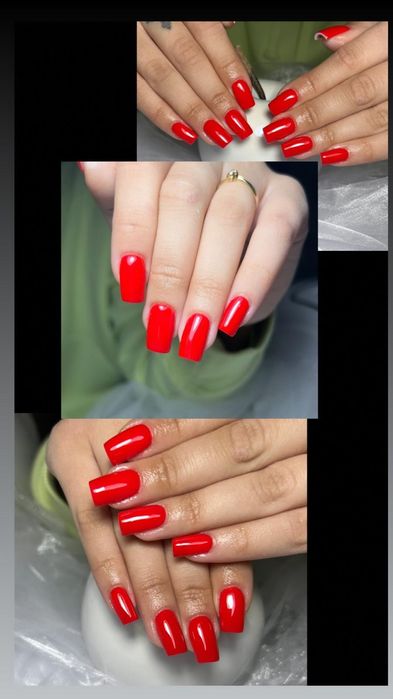 Unghi gel, oja semi cu apex.