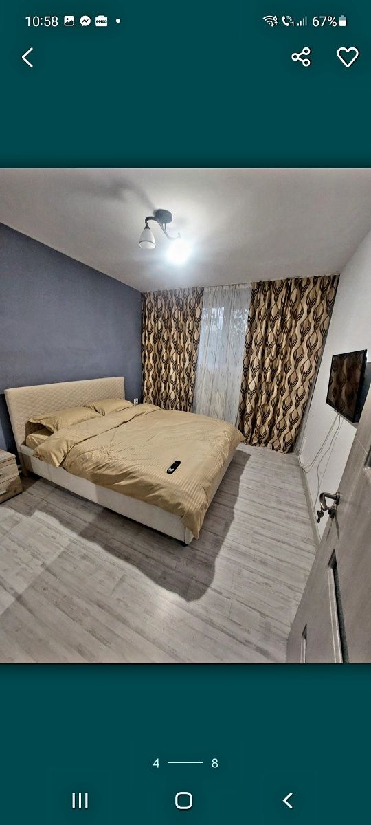 Regim hotelier, apartament cu 3 camere,250 de lei pe noapte