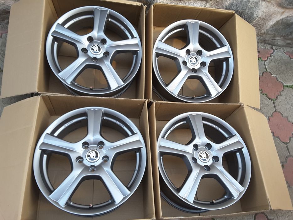 jante aliaj 17; 5x112;  Skoda Kodiaq, Karoq, Superb, Octavia Scout
