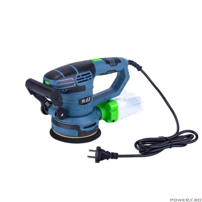 Slefuitor excentric, 1300W, orbital cu sistem de aspirare, permite