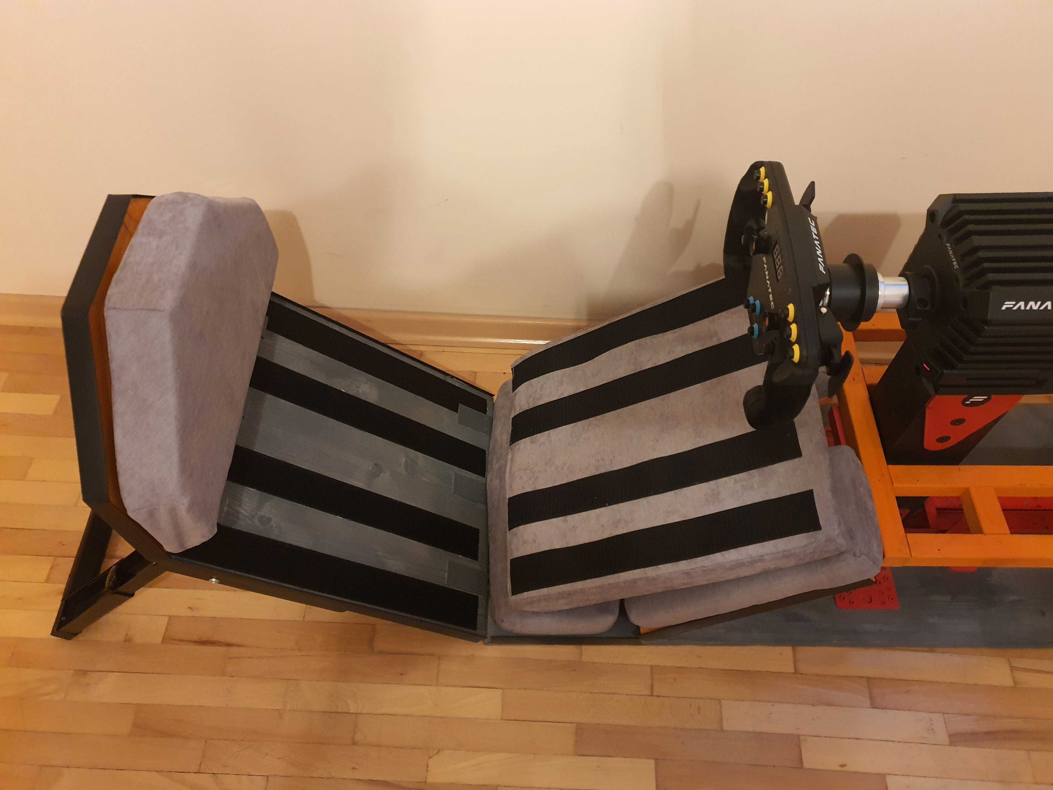 Дървен риг за сим рейсинг DIY Sim Racing Rig