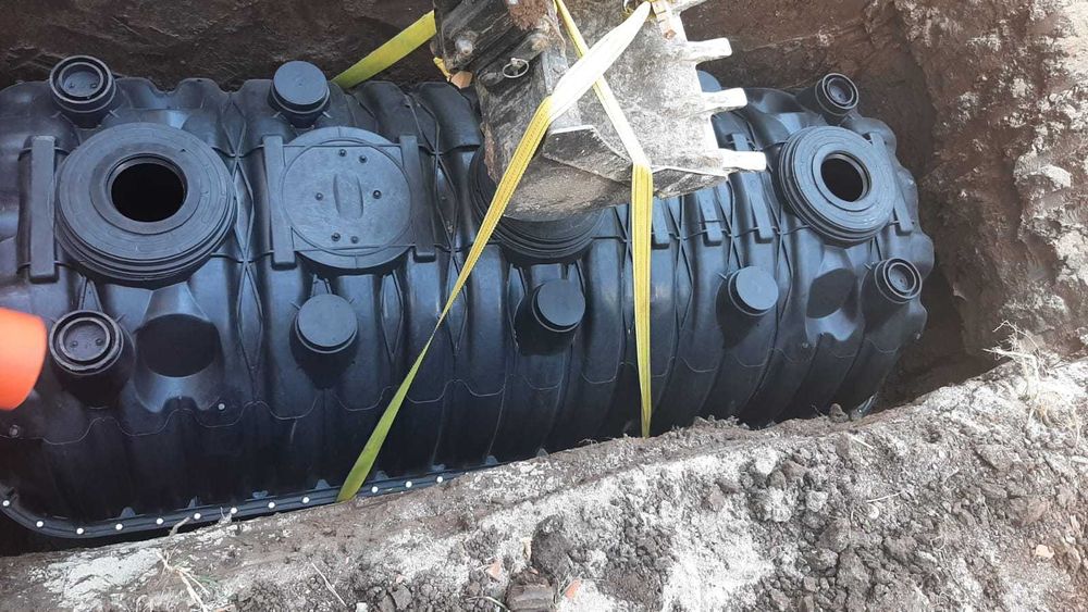 Fosa septica tricamerala cu montaj Constanta 1500l-2500l-3000l-5000l