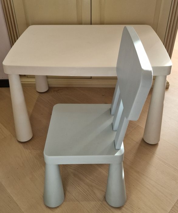 Детски стол и маса IKEA