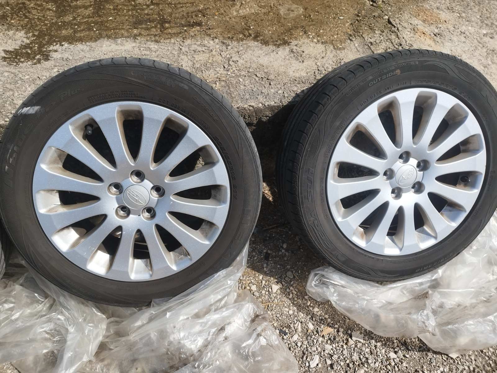Джанти с гуми Субару Subaru 205/55/16