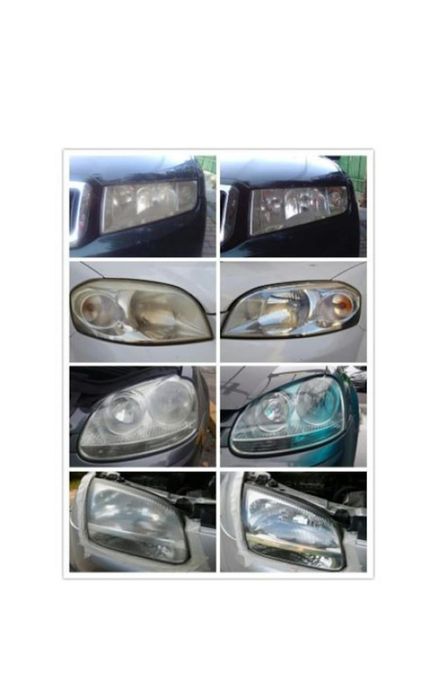 Комплект за полиране на фаровете на автомобила