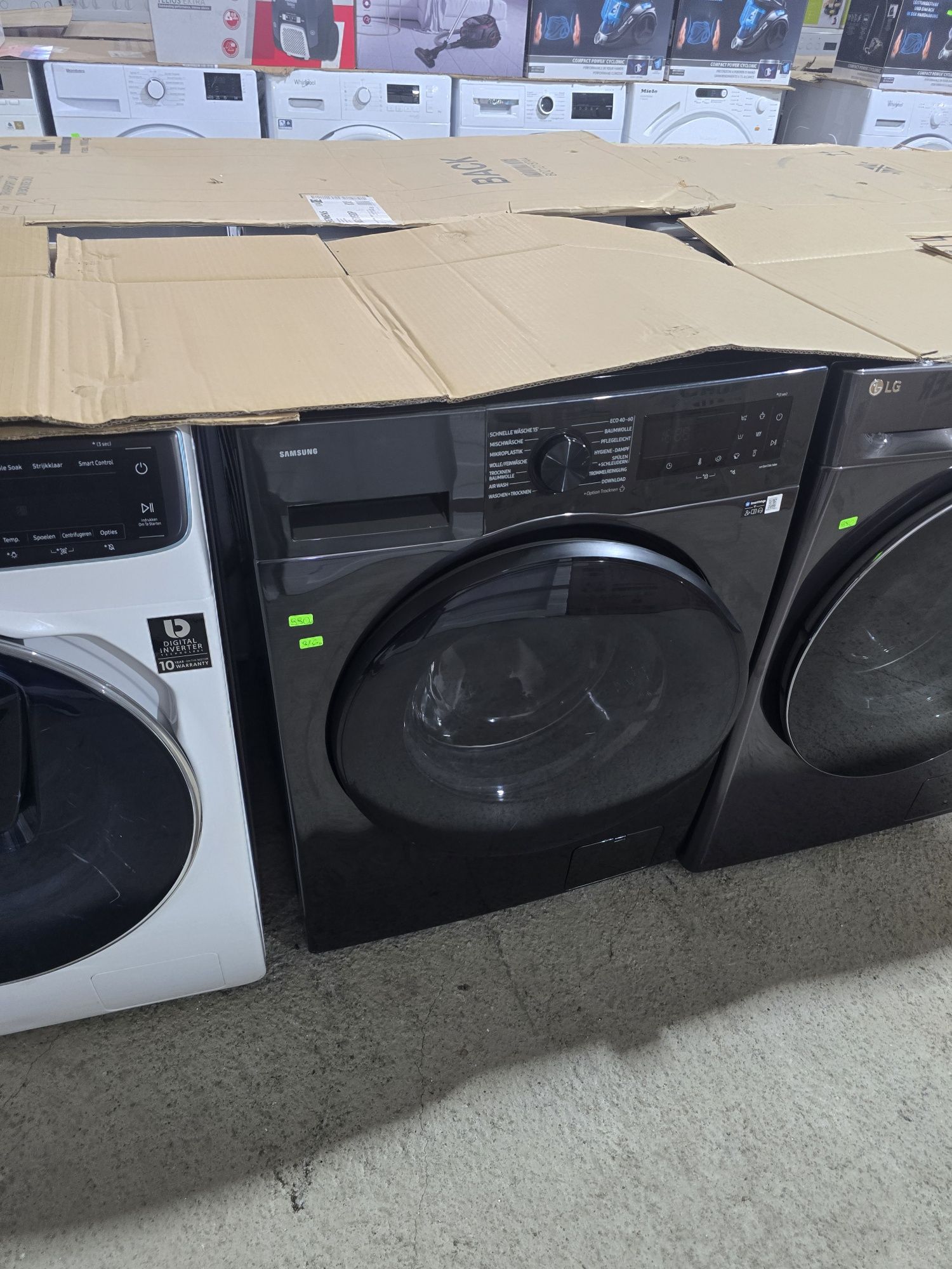 Нова инверторна пералня със сушилня Samsung wd9edg5b15bbeg AI Ecobubbl