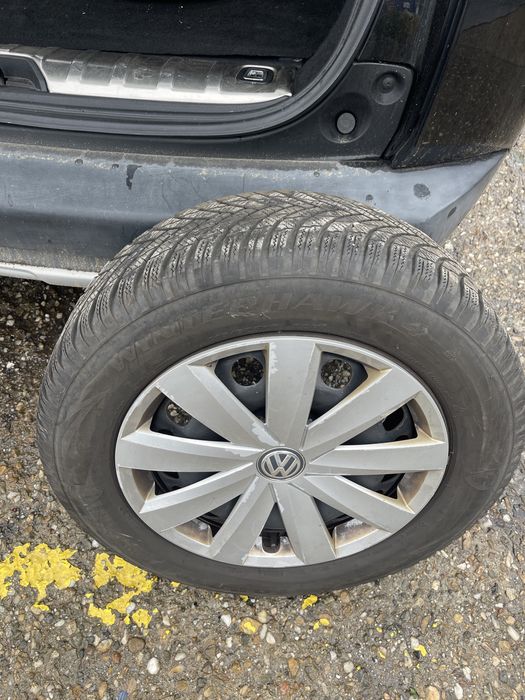 Jante tabla cu cauciucuri iarna vw 16’