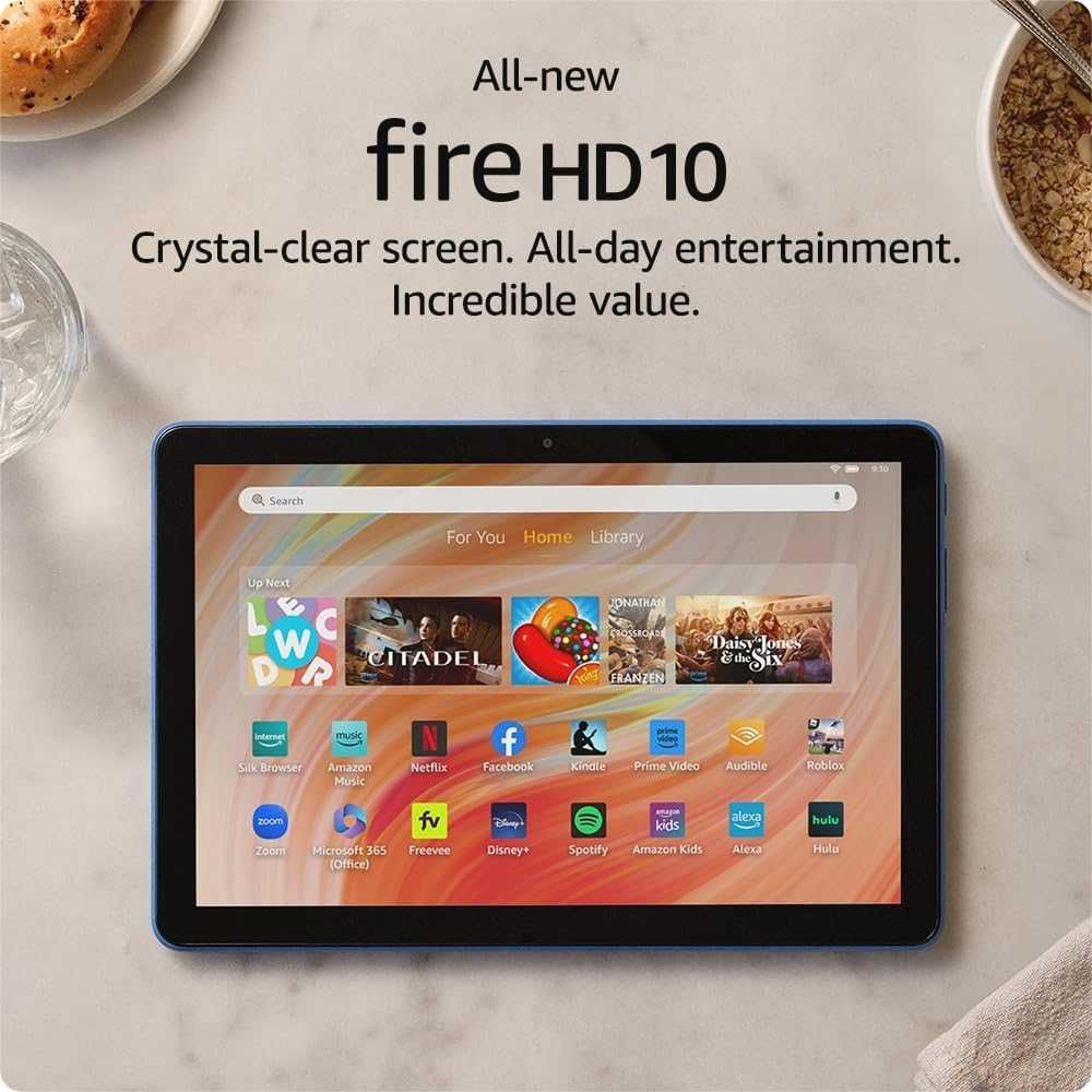 Планшет Amazon Fire HD 10,  последняя модель (выпуск 2023 г.), 32 ГБ