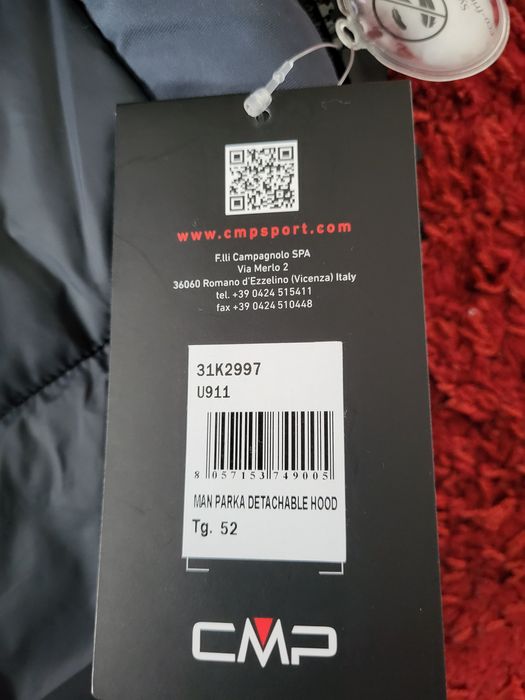 Geaca iarna parka CMP noua cu eticheta L - XL