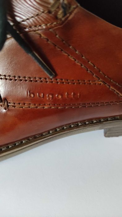 Bugatti мъжки обувки естествена кожа н.44