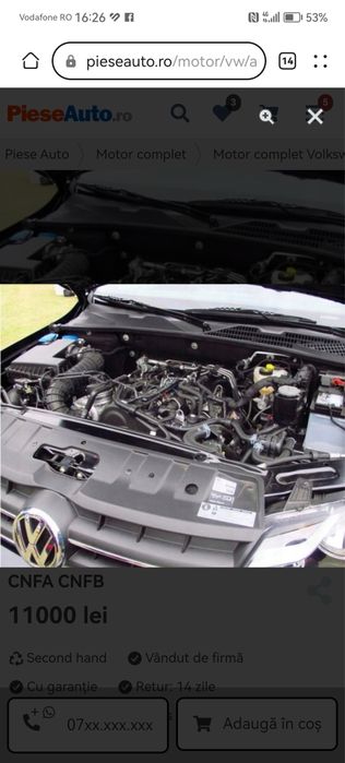 Motor Amarok 2.0 bitdi