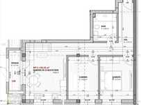 Apartament 3 camere, 60mp, balcon