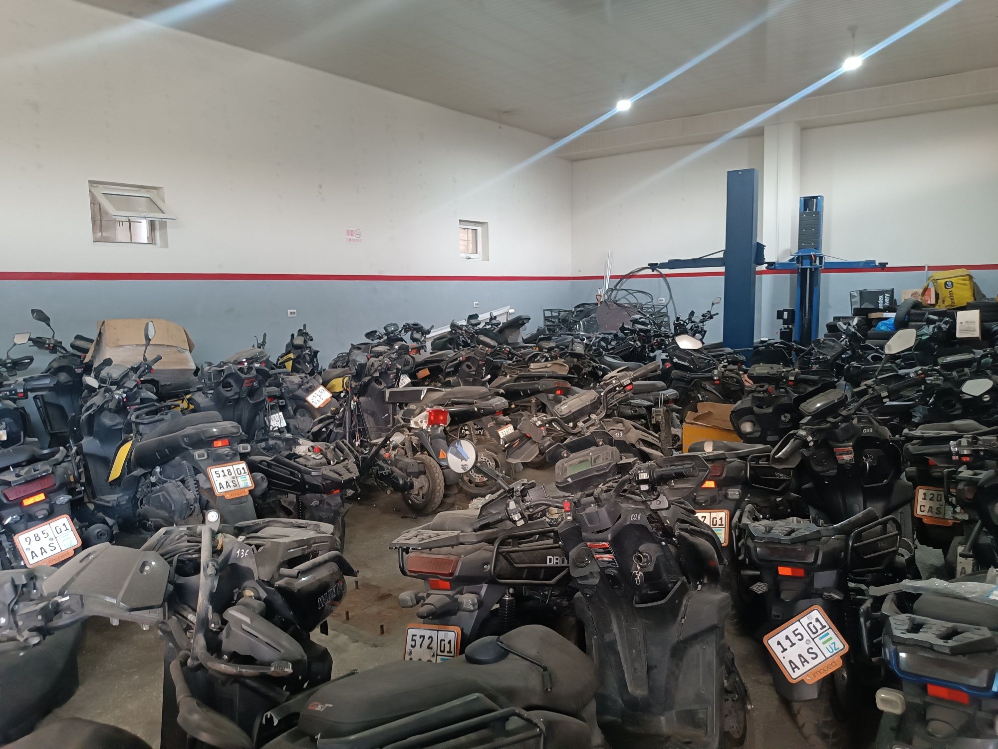Skuter tanklar 150 kub. Jct