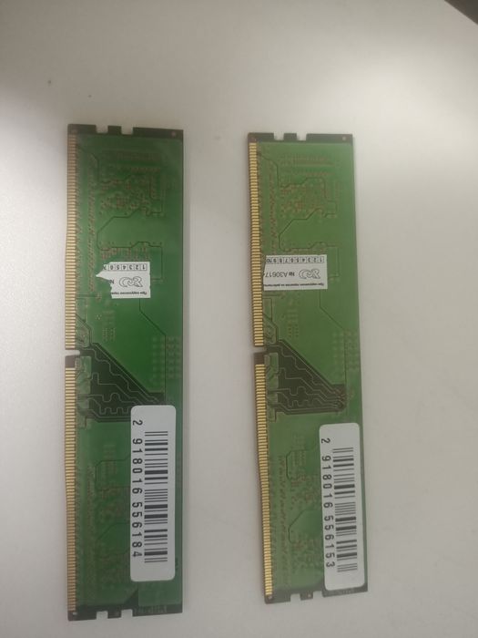 Оперативная память (ОЗУ) DDR4 на 8 гб на частоте 2666 мгц