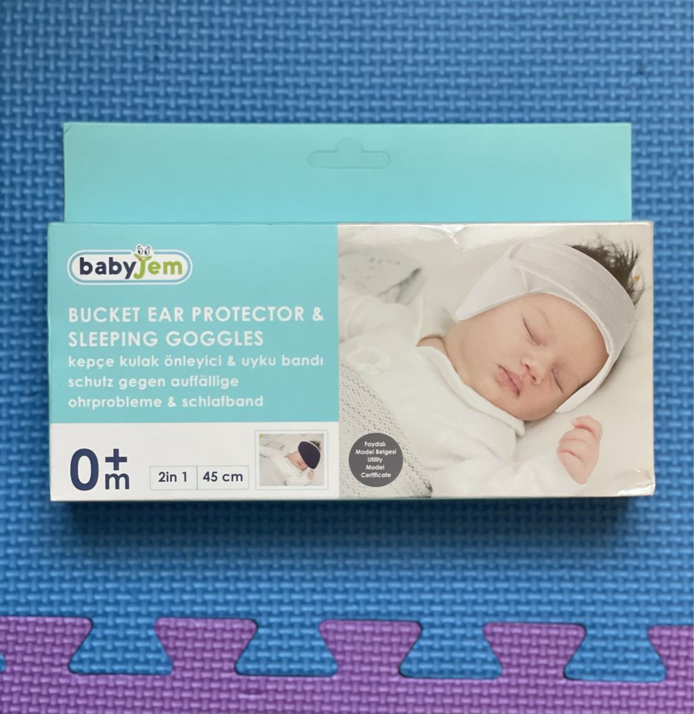 Лента за глава за защита на очите и ушите BabyJem