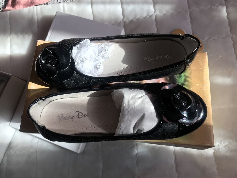 Туфли для девочки, детские р..33 новые, кожаные