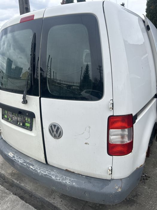 Usa spate dreapta vw cady an 2004-2009 culoare alb FARA STICLA