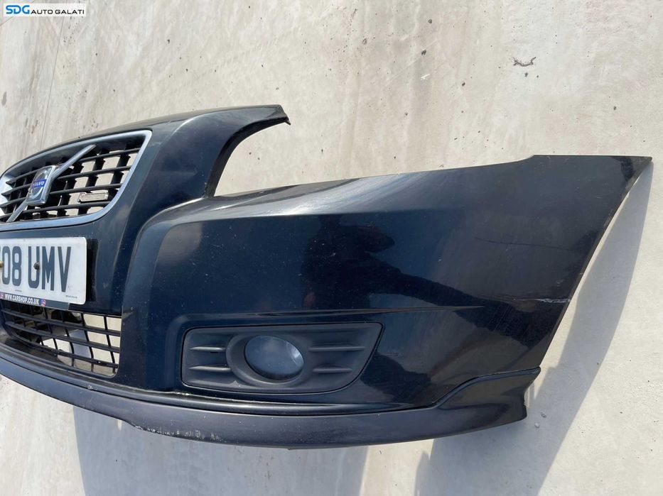 Bara Spoiler Fata Completa cu Grile si Proiectoare cu Defect Volvo V50 R Design 2007 - 2012 Cod 30744976 [DZ0100]