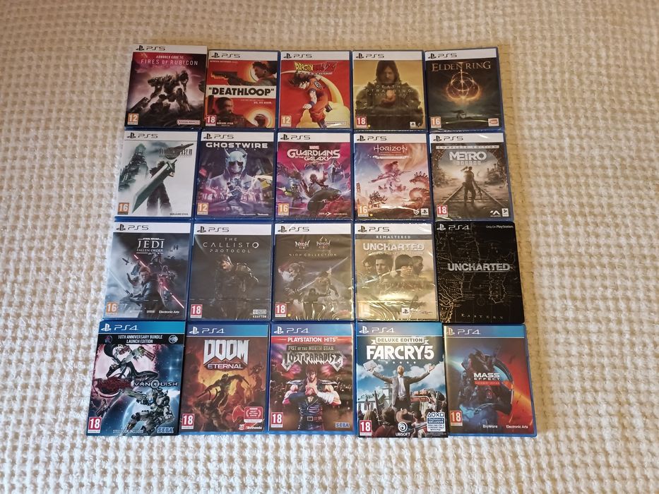 PlayStation 5 [Нови] и PlayStation 4 [Редки Издания] игри PS5 Pro PS4