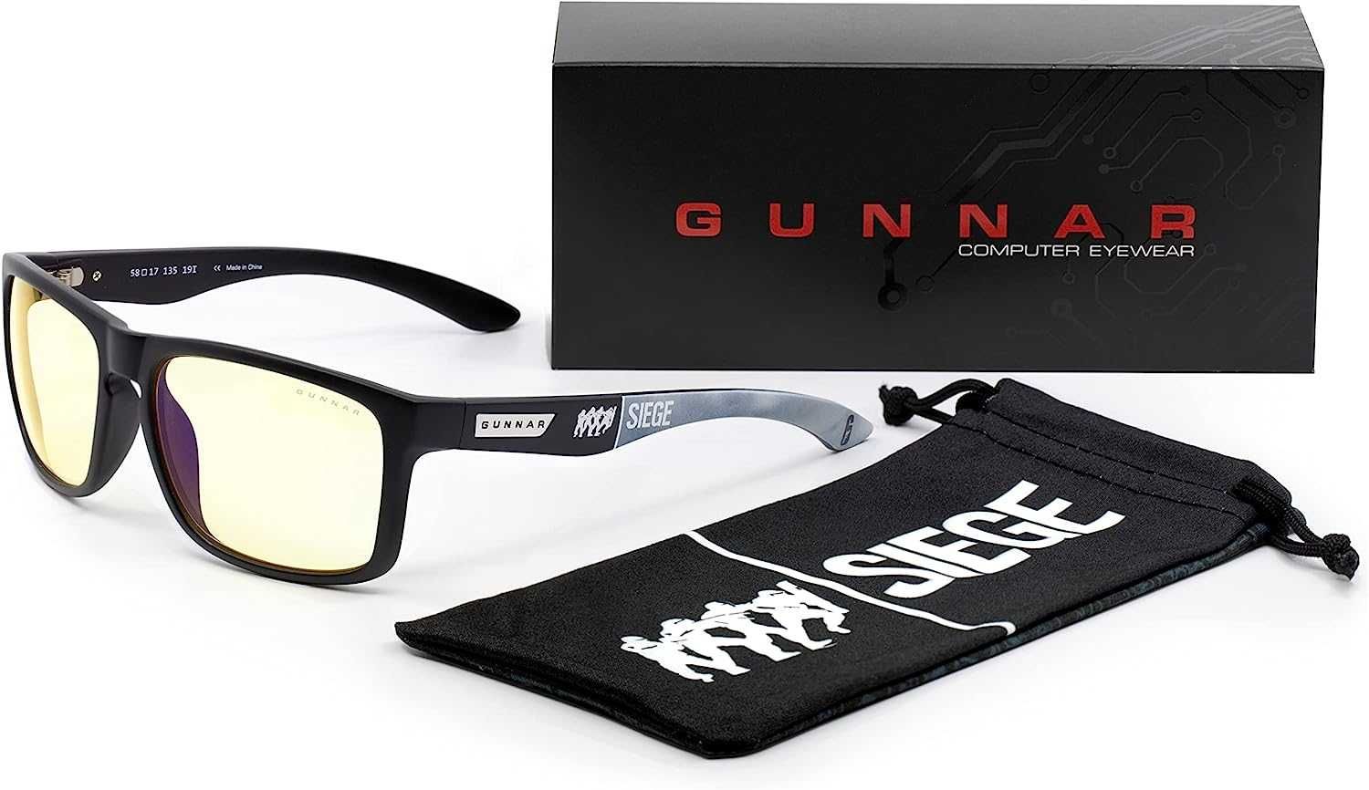 А28market предлагает - Новые очки Gunnar 6-Siege Intercept Onyx