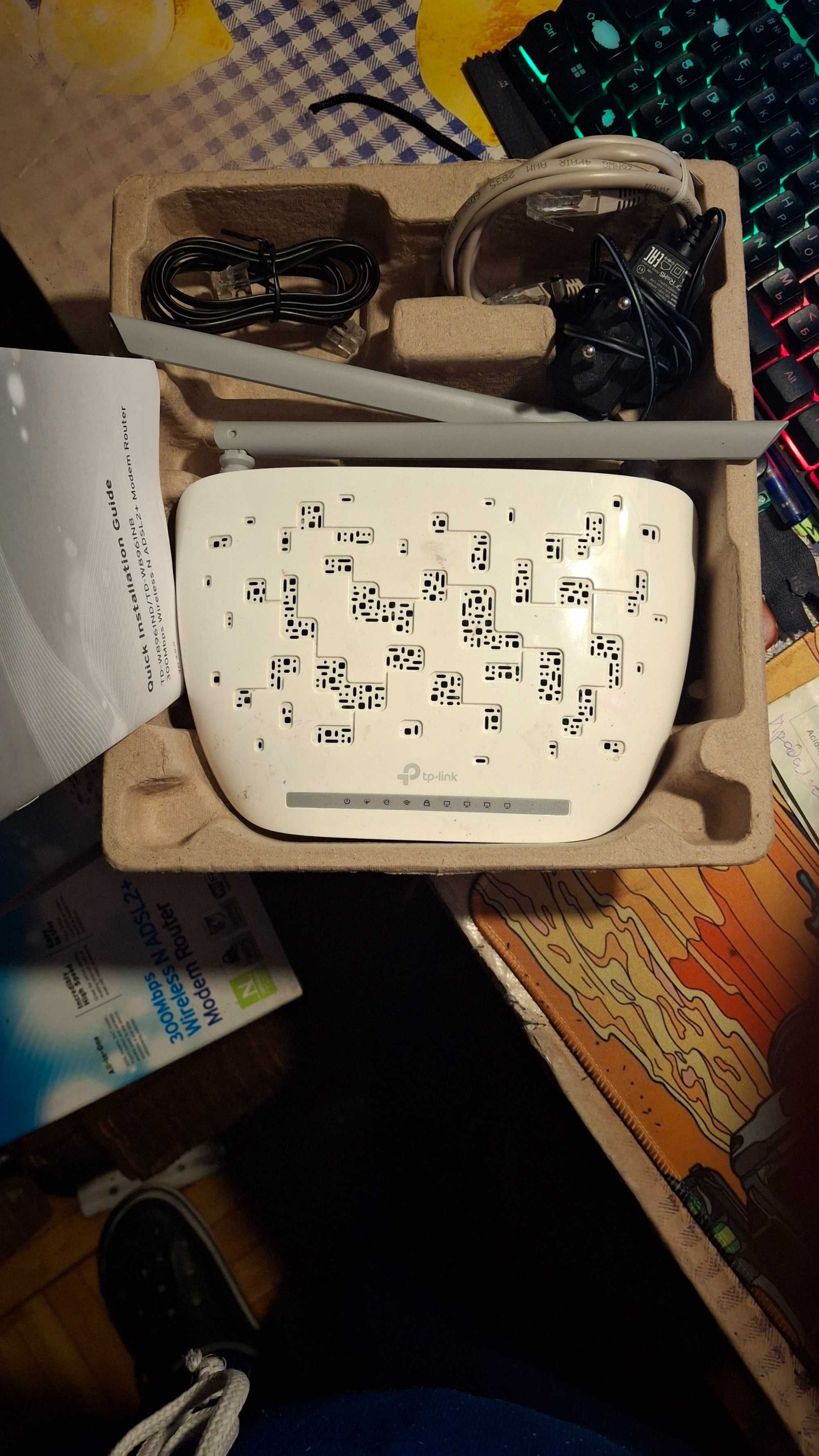 TP-LINK Modem Б/У в хорошем состоянии продаю торг. самовывоз.
