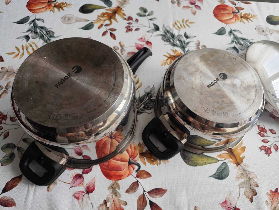 Комплект тенджери под налягане Fagor Duo 4 литра и 6 литра