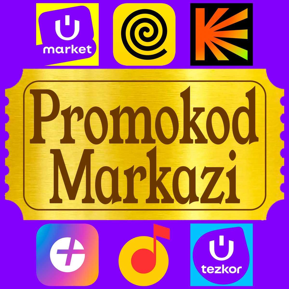 PromokodMarkazi - Промокоды Яндекс Маркет SKIDKA55, Uzum Tezkor,