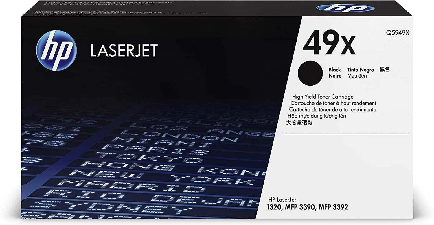 HP Q5949X подходит для принтеров и мфу HP LJ 1320, 3390, 3392