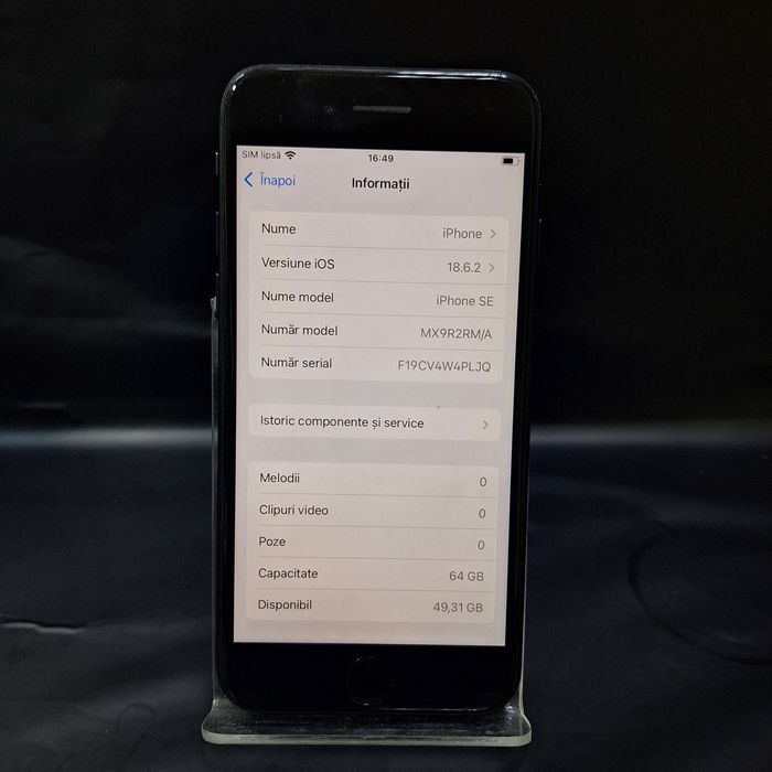 IPhone SE2 64Gb 86% Baterie Garantie/Factura #48557