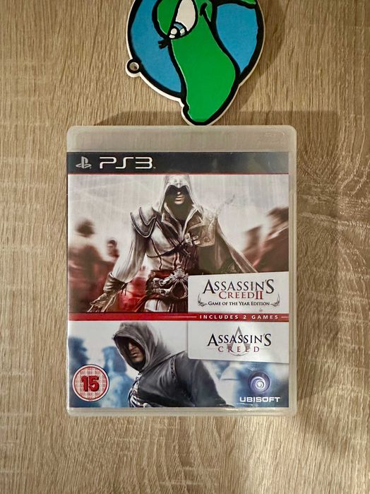Assassins Creed 1+ Assassins Creed 2 Double pack PlayStation 3 PS3