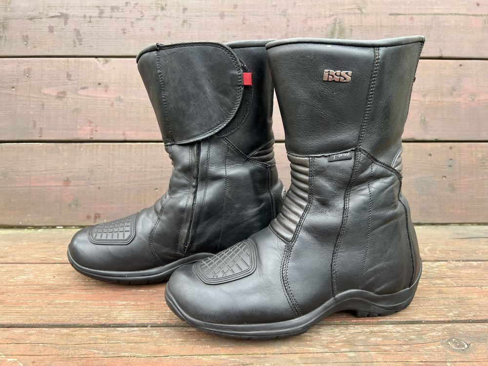 Cizme moto piele marca IXS marimea 42