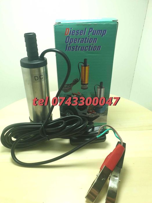 Pompa Submersibila La 12v Ptr Motorina Apa Ulei 12litriminut Din In