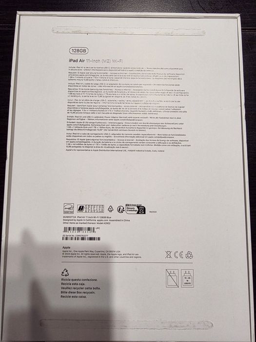 iPad Air 11 M2 (128GB, Wi-Fi) + Husa UAG