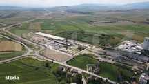 Teren intravilan, 10000 mp, zona industriala Teius - Blaj iesire de pe
