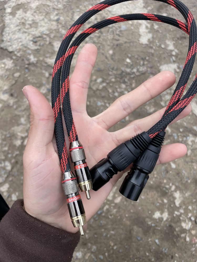 Качественные межблочные аудио видео кабеля XLR,RCA и др На любой вкус