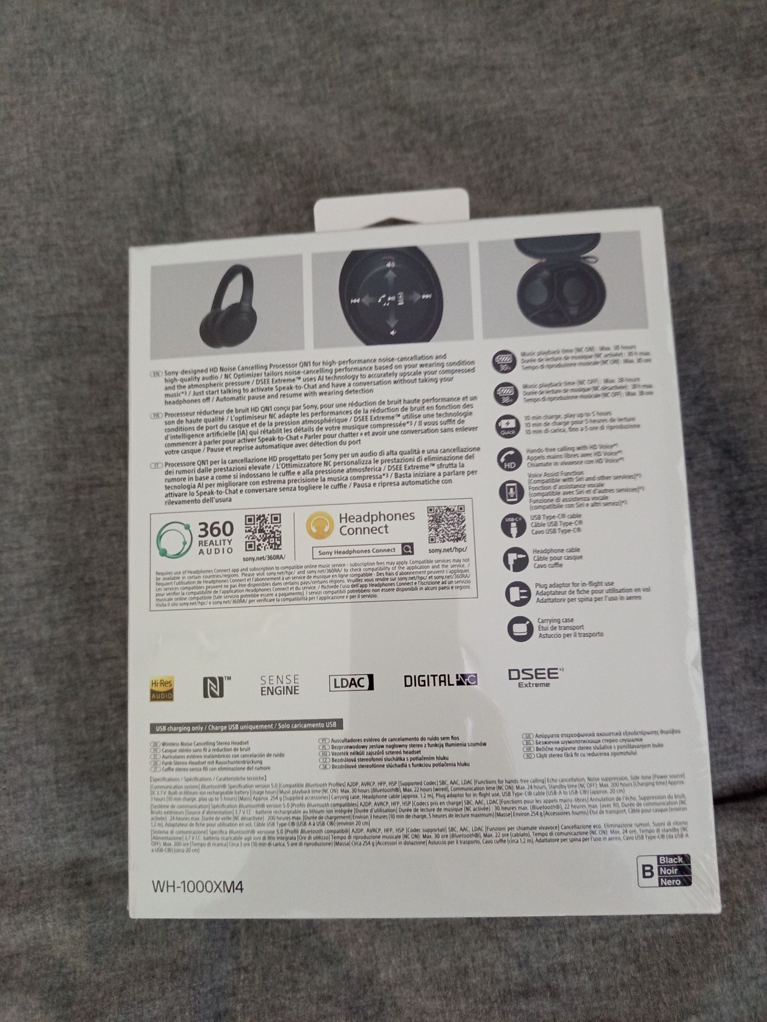 Безжични слушалки Sony WH-1000xm4 anc