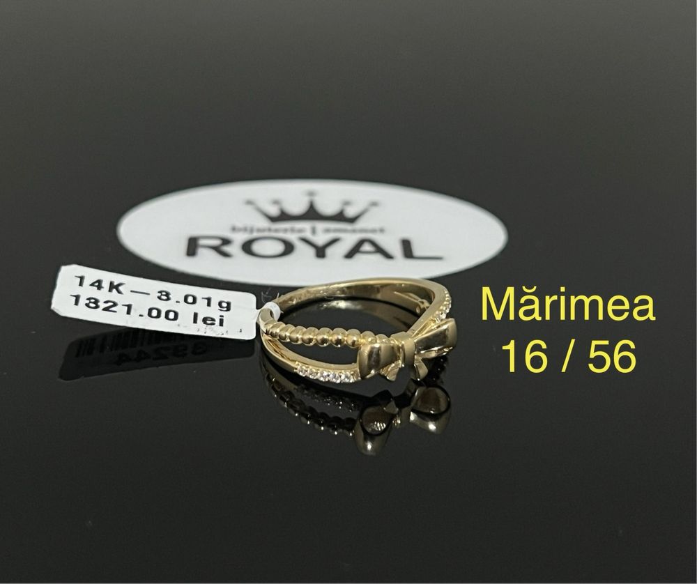 Bijuteria Royal CB : Inel dama aur 14K 585 3,01 grame