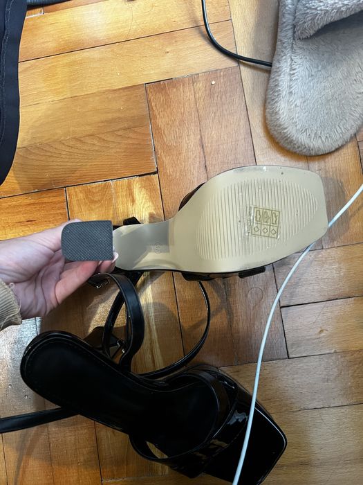 Sandale negre comode