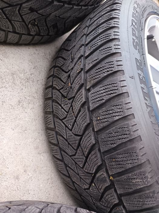 18ки джанти 5x112 със зимни гуми Dunlop