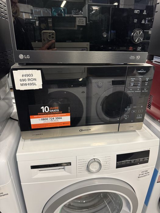 Cuptorul cu microunde Bauknecht Chef Plus MW 49 SL