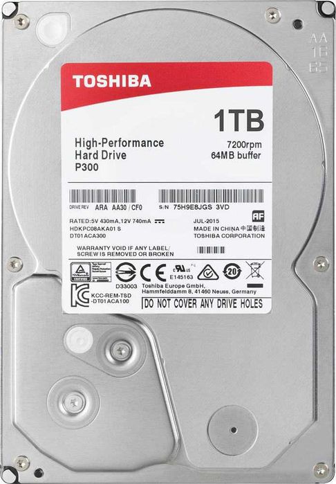 Toshiba P300 1TB
